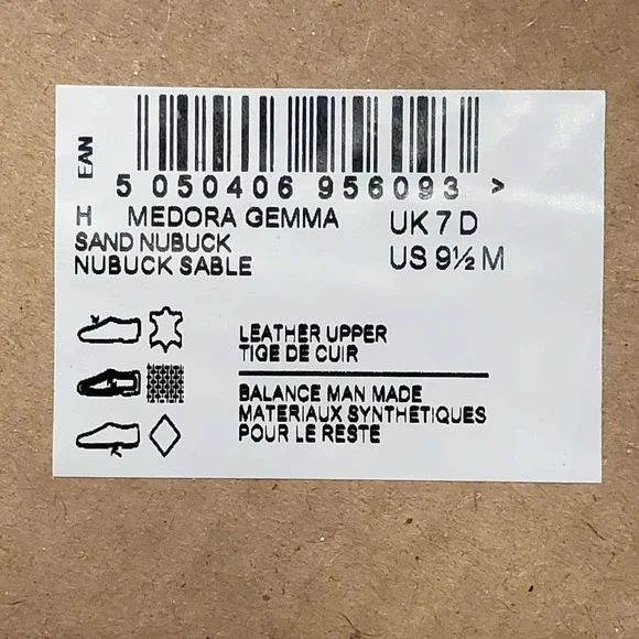 Clarks Medora Gemma Sand Tan Nubuck Leather Slip-On Perforated Shoes Size 9.5 M - Picture 8 of 9